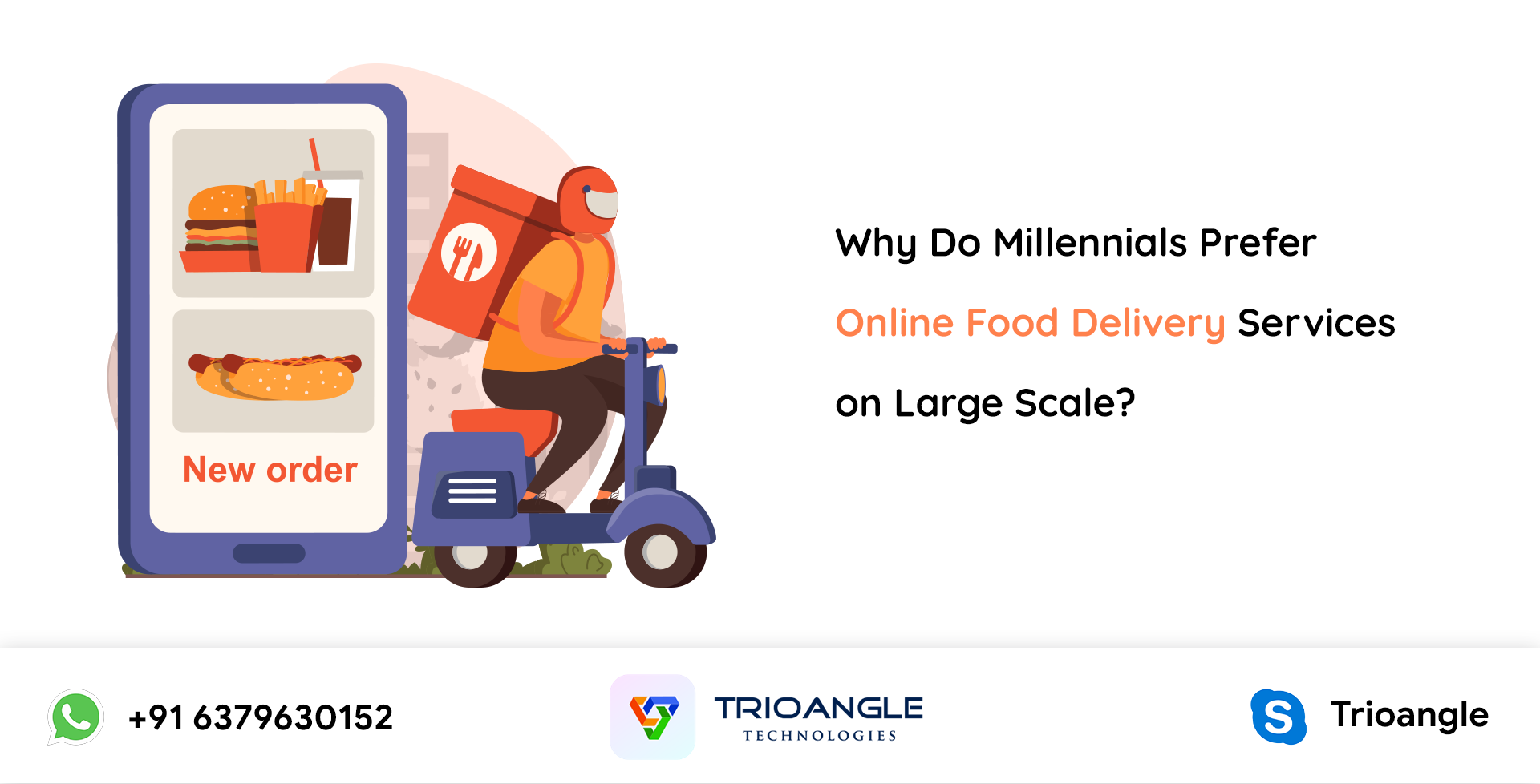 Why Do Millennials Prefer Online Food Delivery Services on a Large Scale?