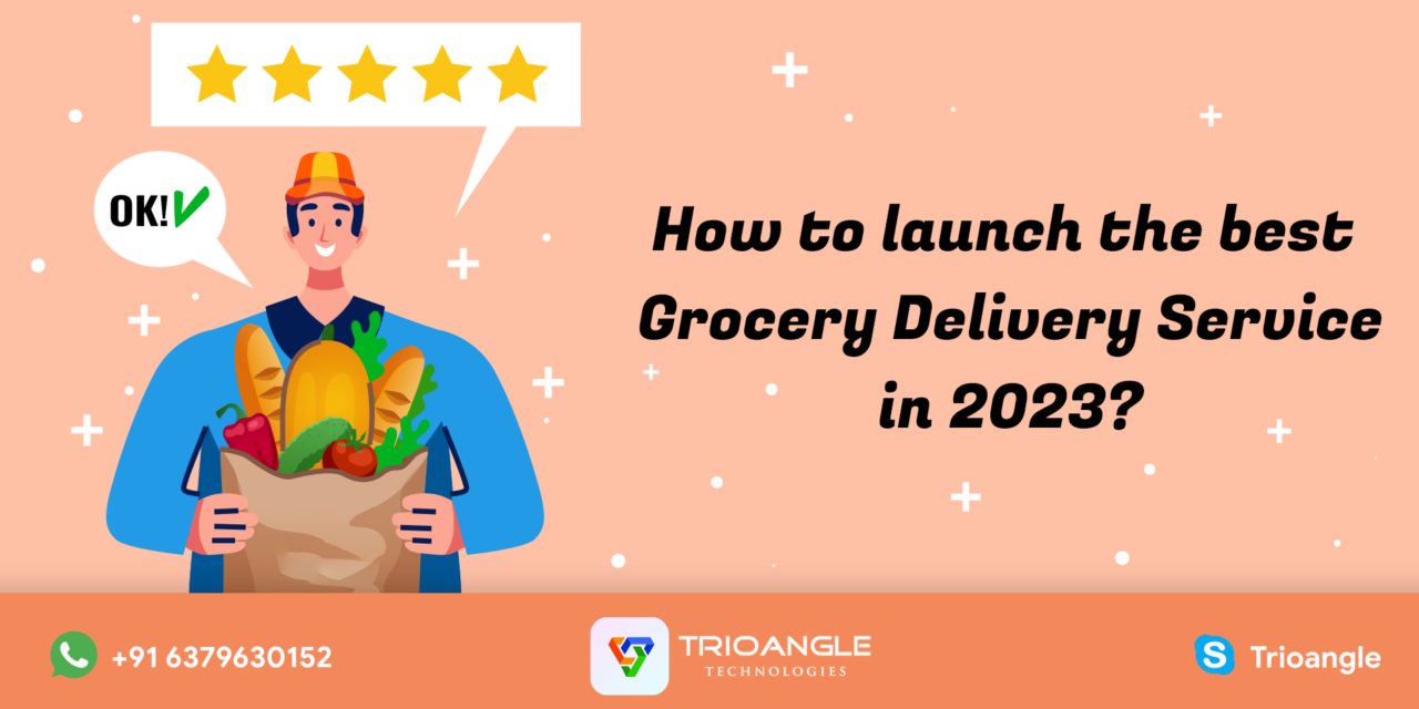 How to launch the best Grocery Delivery Services in 2023?