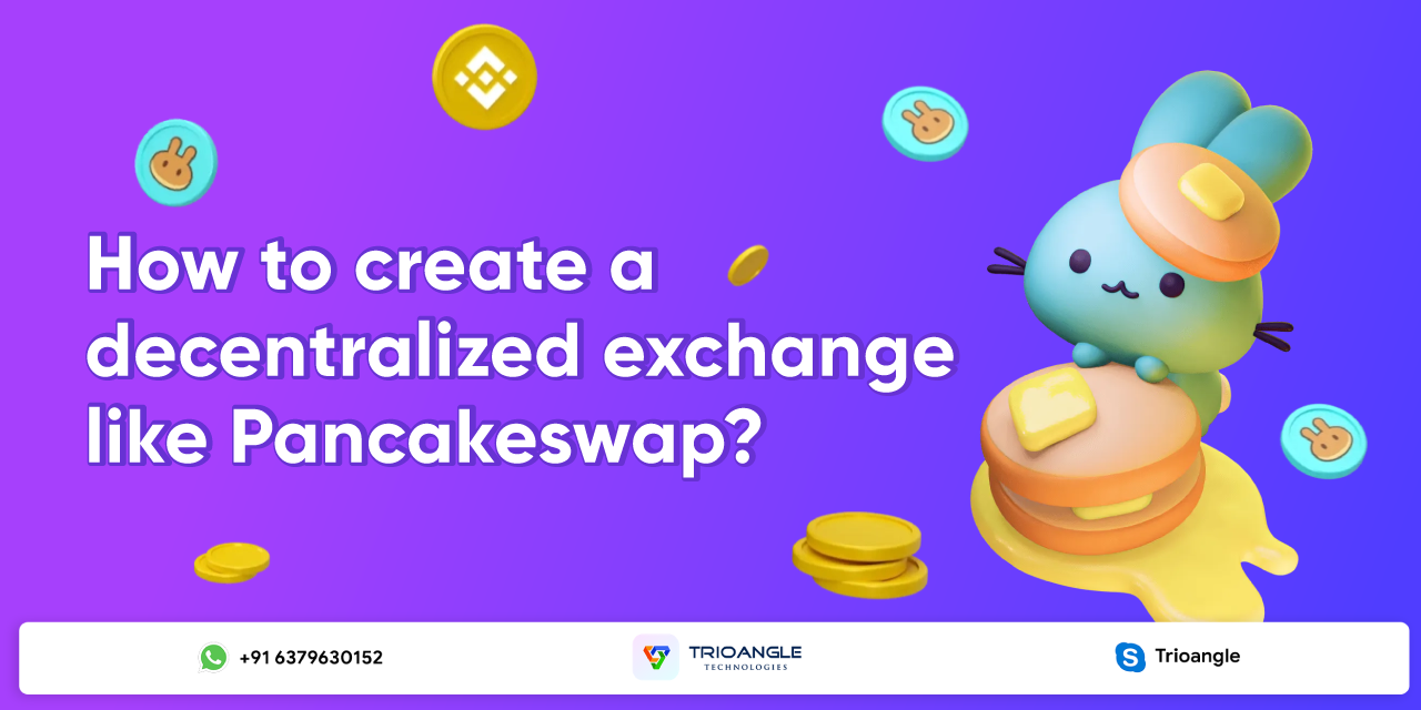 How to create a decentralized exchange like pancakeswap?