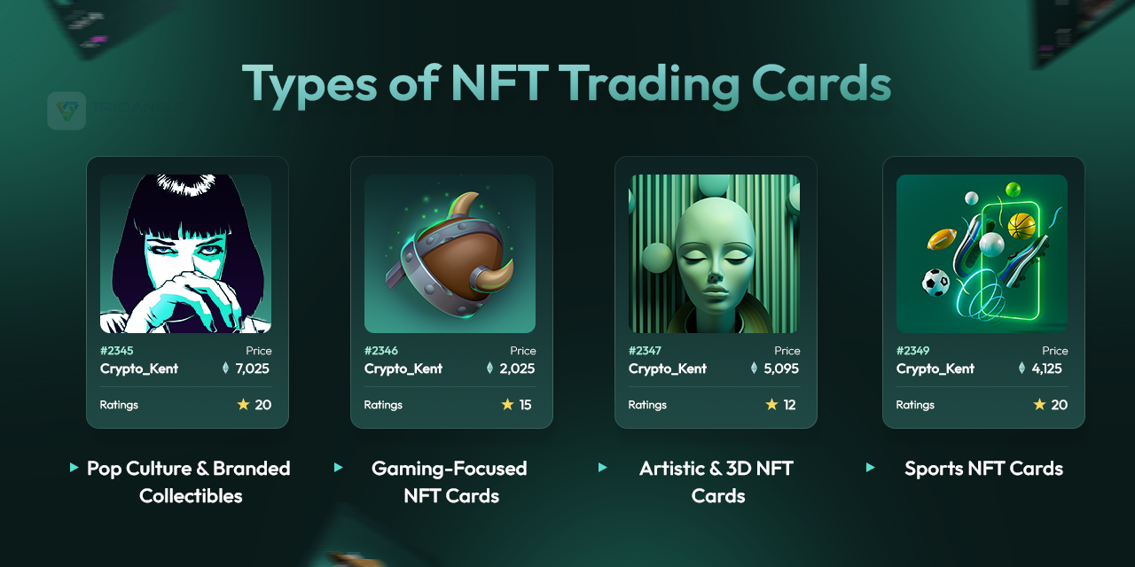 Types of NFT trading Cards