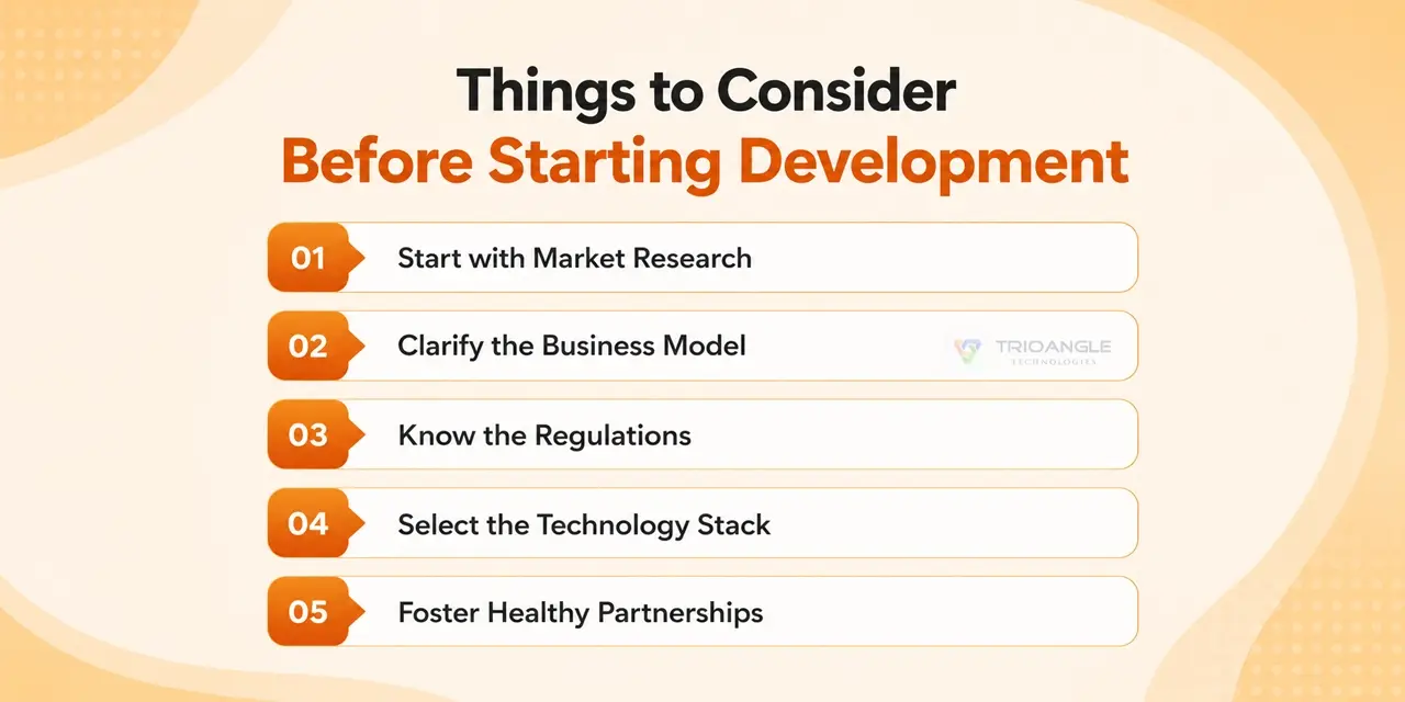 Things to Consider Before Starting Development