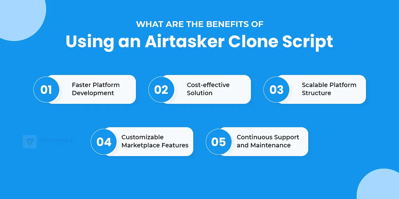 what are the benefits of using an airtasker clone script