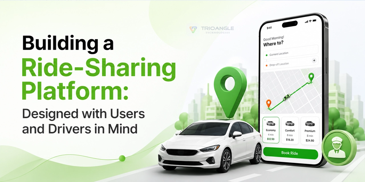 Building a Ride-Sharing Platform: Designed with Users and Drivers in Mind