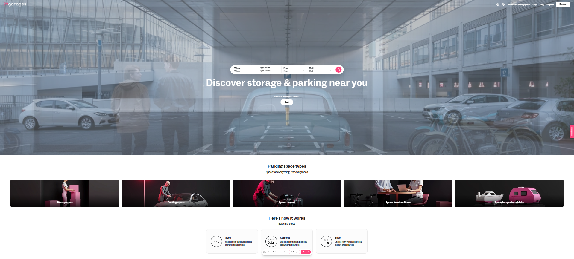 How a German Startup Founder Built a Modern Space Rental Marketplace with Trioangle: 99garages