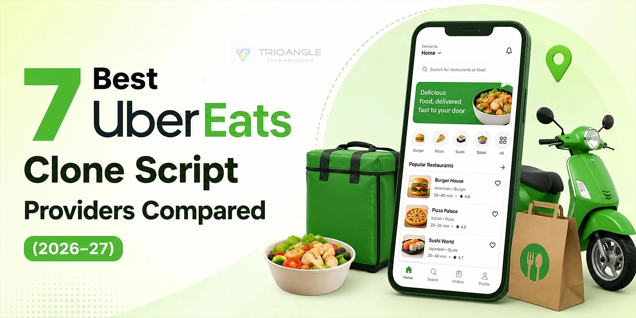 7 Best UberEats Clone Script Providers Compared (2026–27)