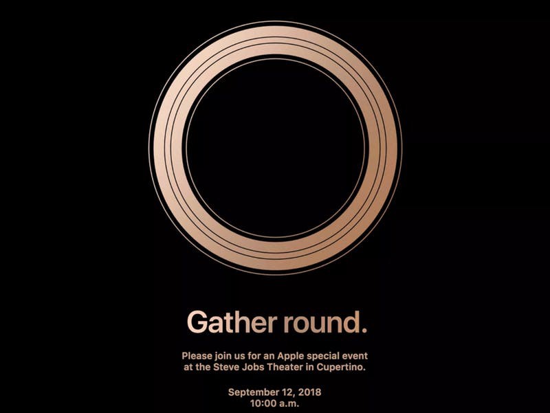 Apple invitation