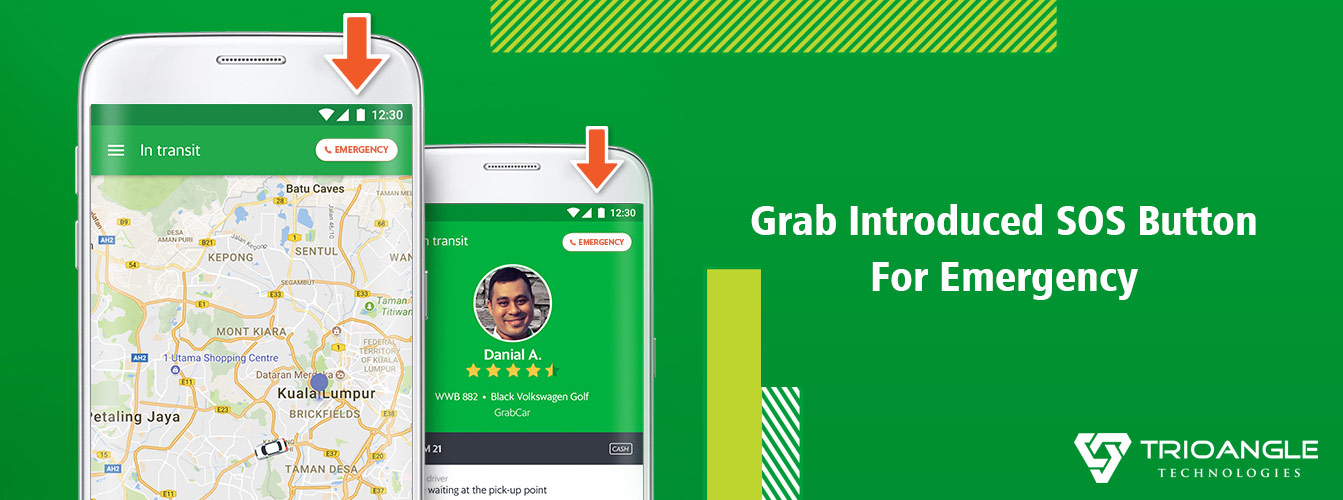 Grab Introduced SOS Button For Emergency - Blog