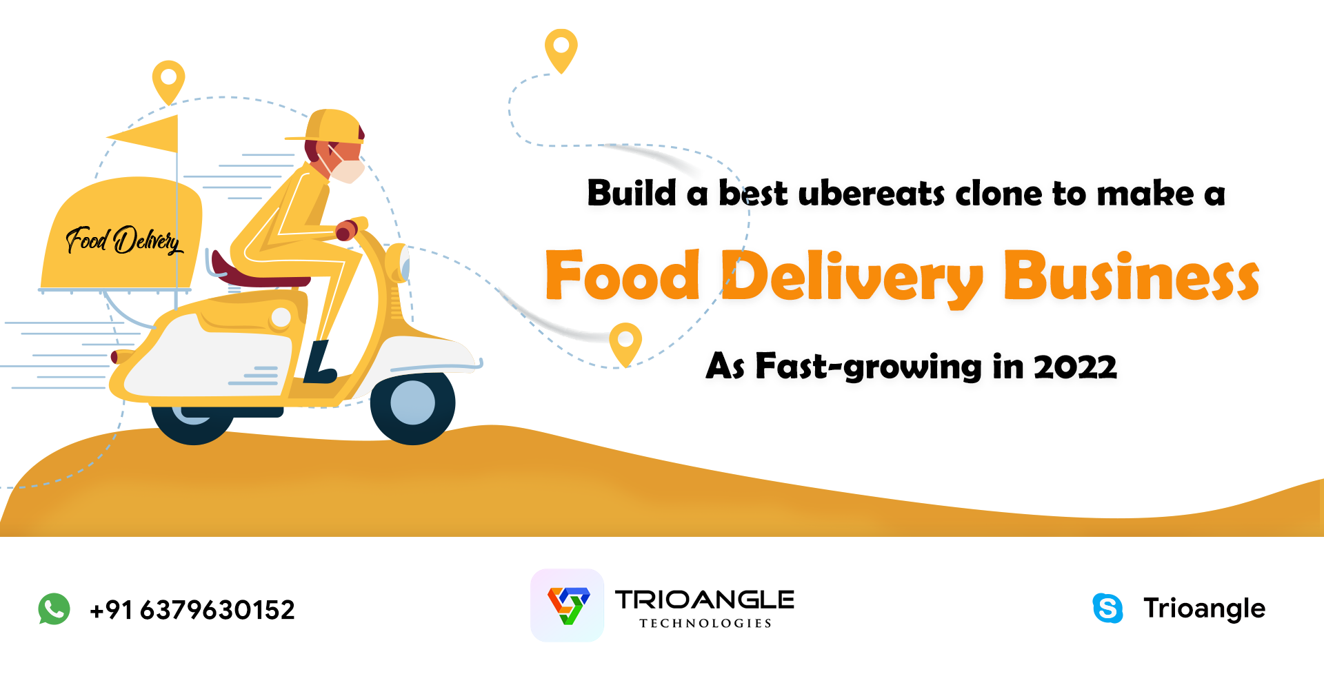 Build a best ubereats clone to make a Food Delivery Business As Fast-growing in 2022