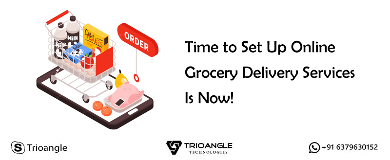 Time to Set Up Online Grocery Delivery Services Is Now!