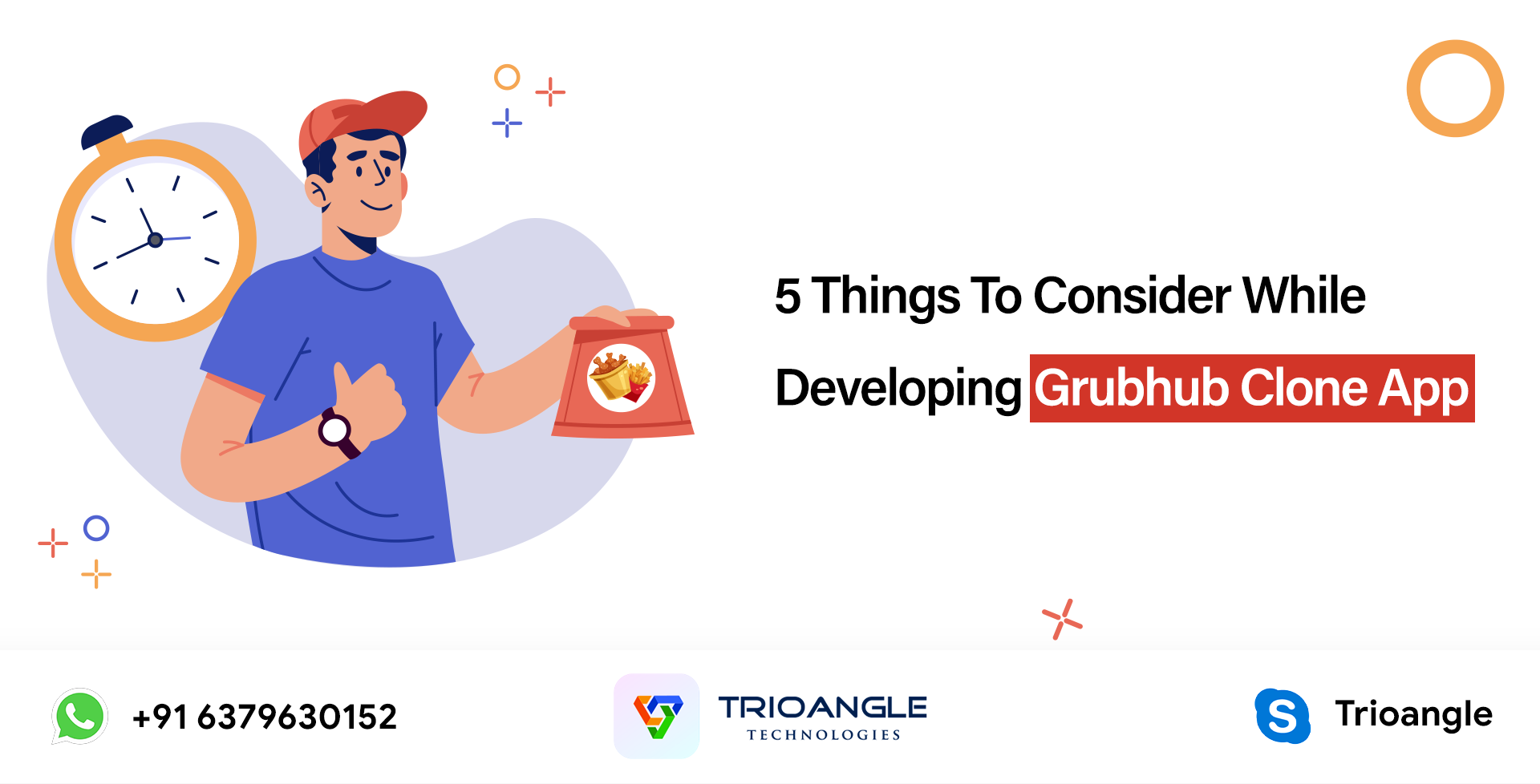 5 Things To Consider While Developing Grubhub Clone App