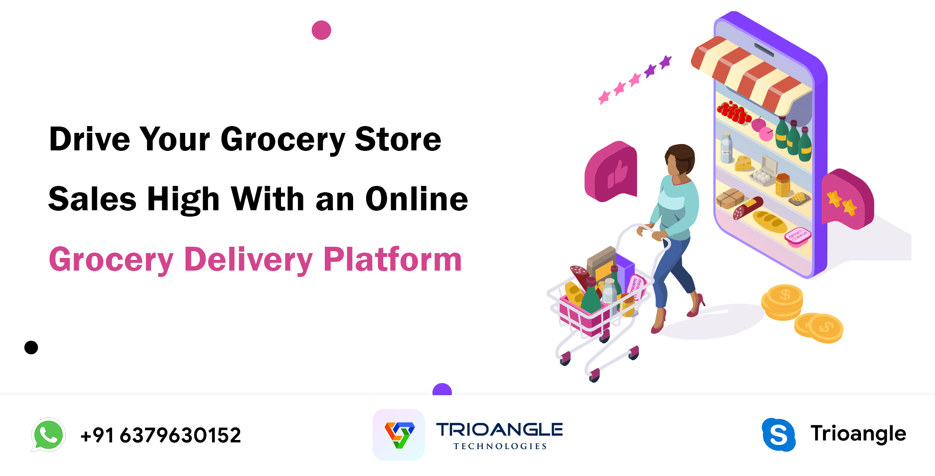 Drive Your Grocery Store Sales High With an Online Grocery Delivery Platform