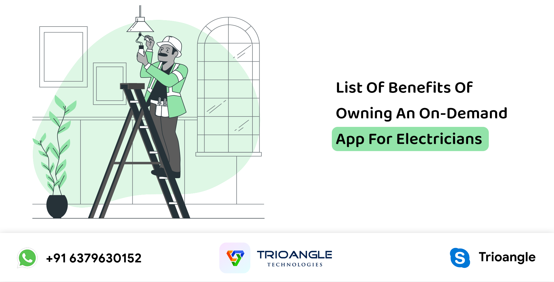 on-demand app for electricians
