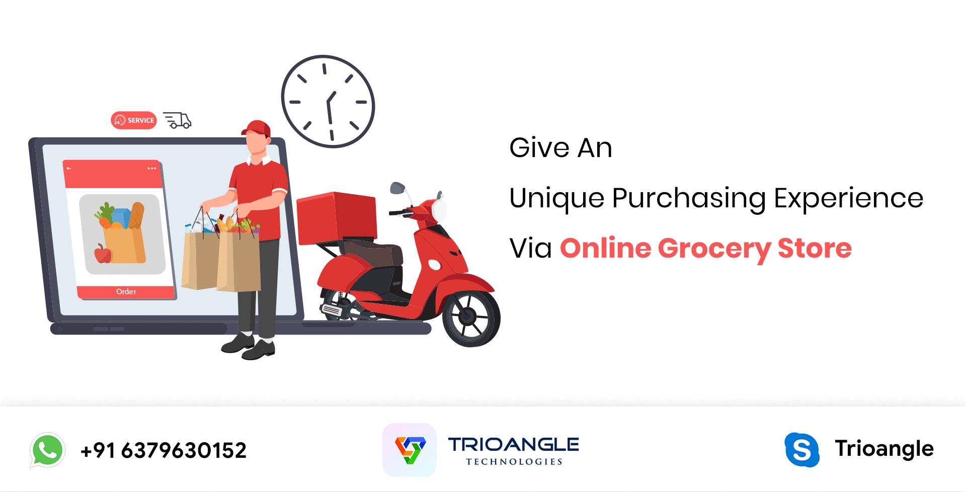Give An Unique Purchasing Experience Via Online Grocery Store