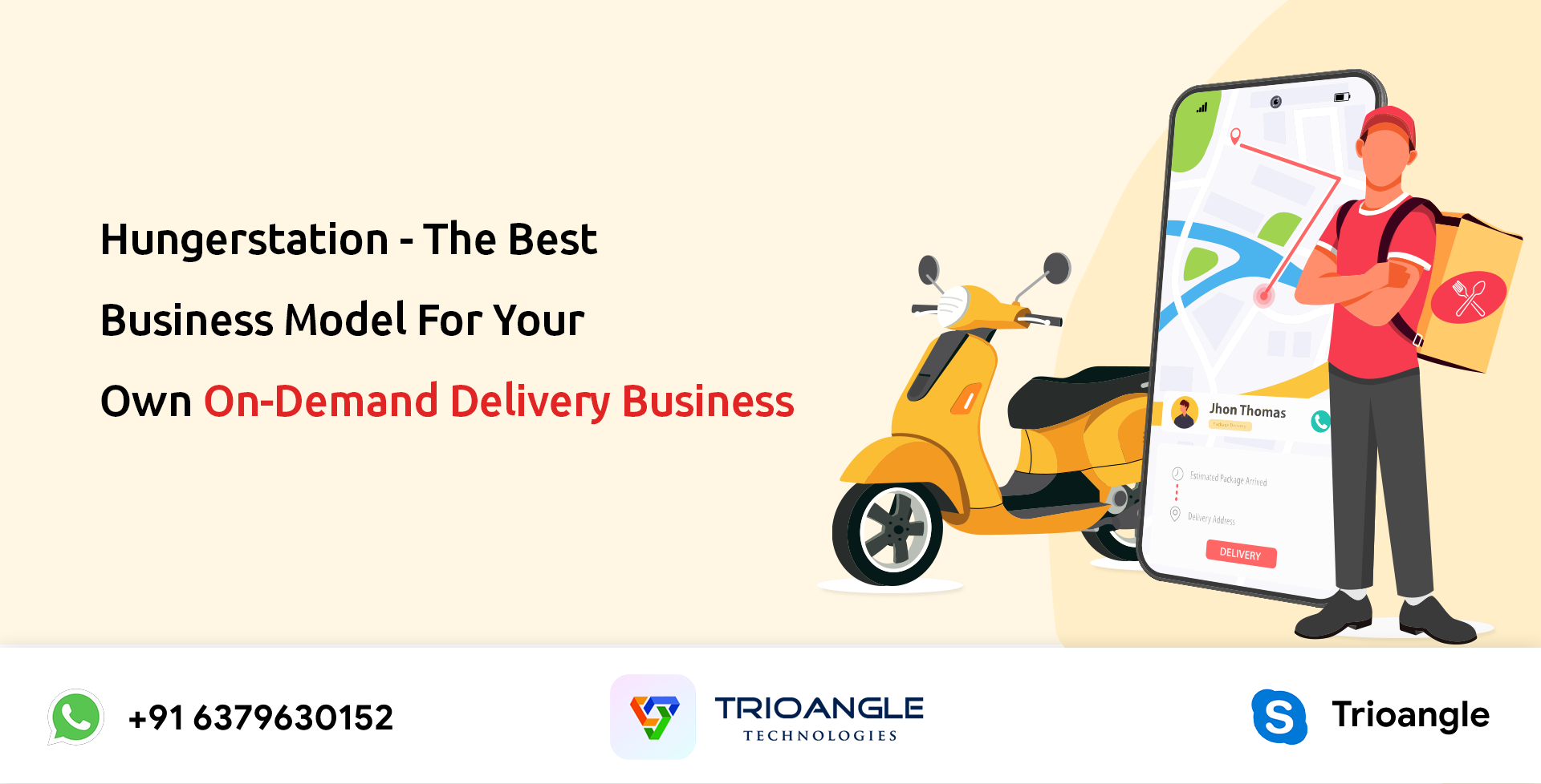 Hungerstation - The Best Business Model For Your Own On-Demand Delivery Business