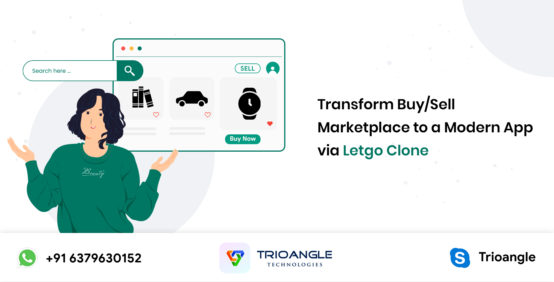 Transform Buy/Sell Marketplace to a Modern App via Letgo Clone