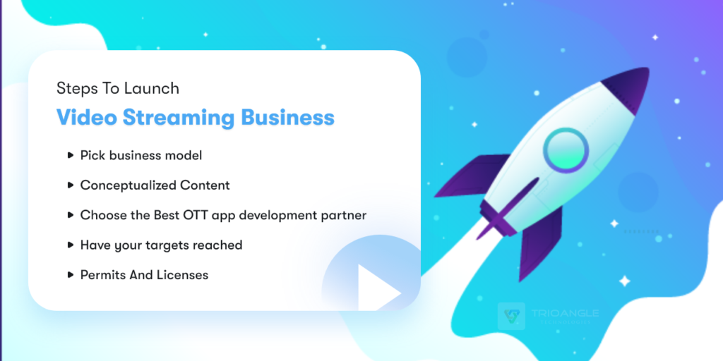 launch video streaming business