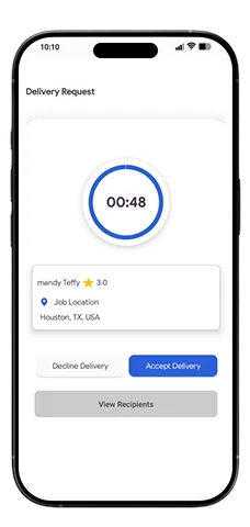 Delivery app script