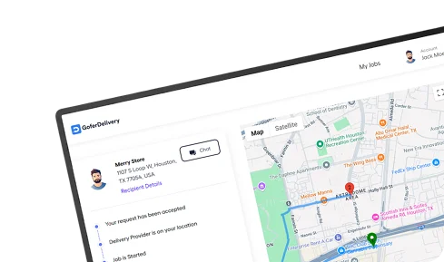 Courier delivery script