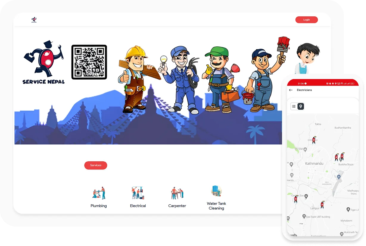 home services app development company