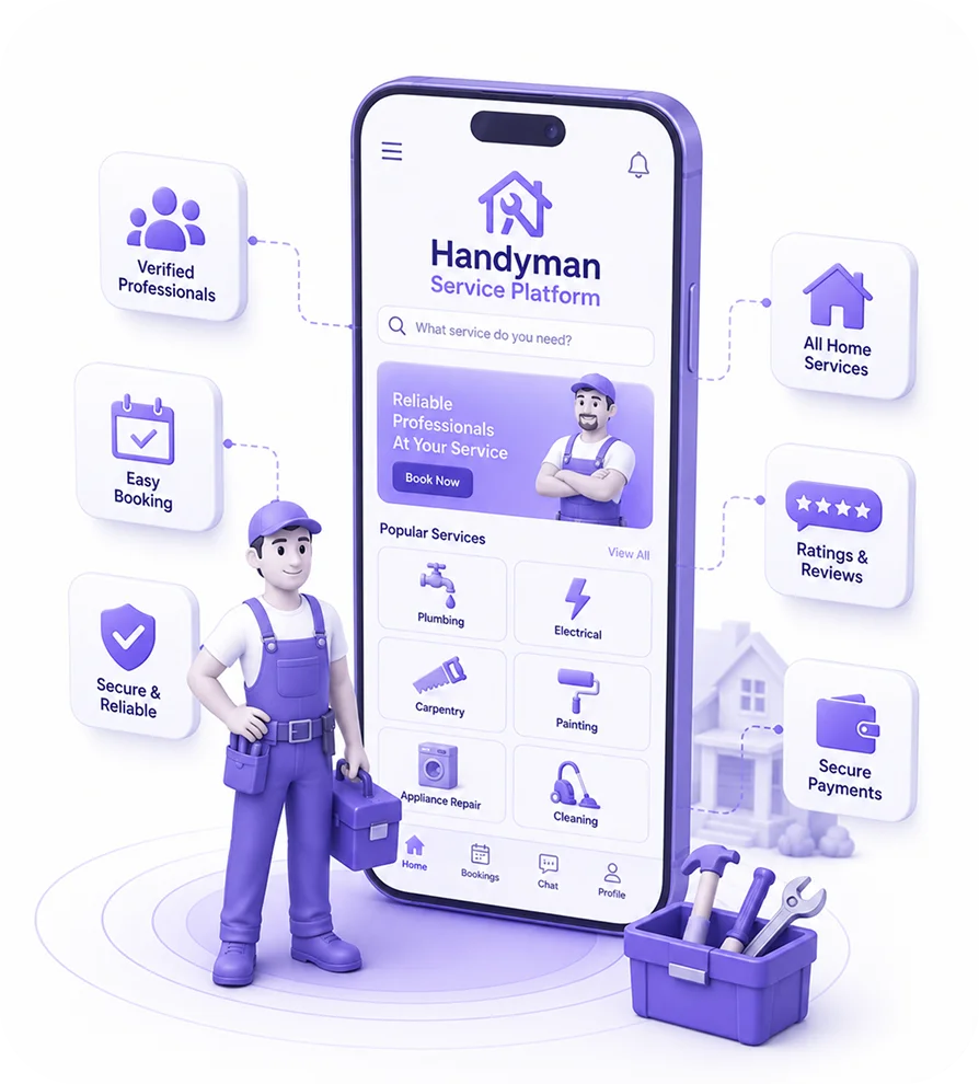 home services app development company