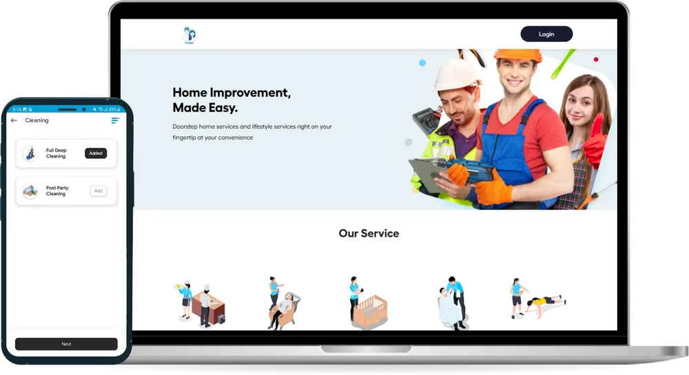 Mycleaner - Cleaning and repair platform in Denmark